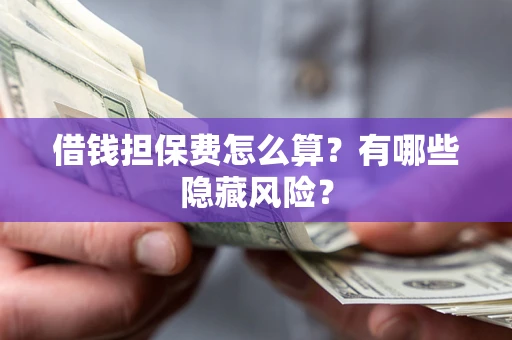 济南借钱担保费怎么算？有哪些隐藏风险？