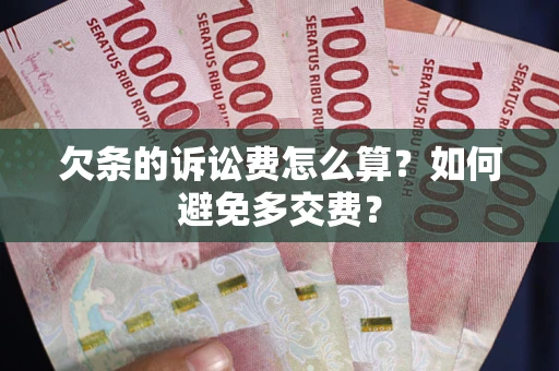 济南欠条的诉讼费怎么算？如何避免多交费？