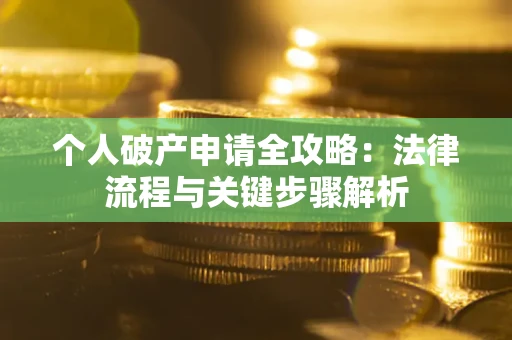 济南个人破产申请全攻略：法律流程与关键步骤解析